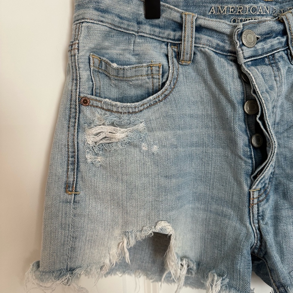 American Eagle Distressed Denim Shorts